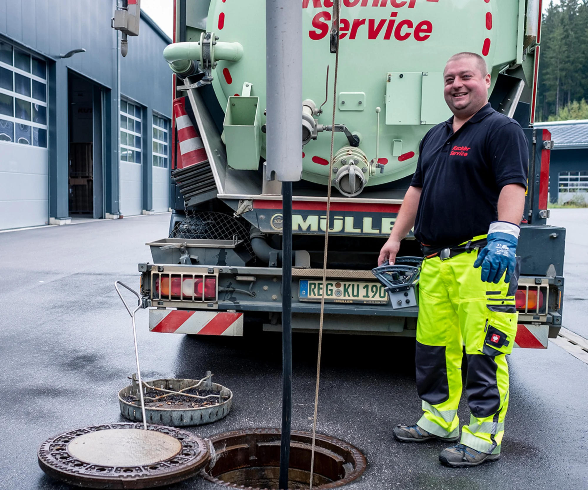 Kanalreinigung für freie Leitungen in Grafenau